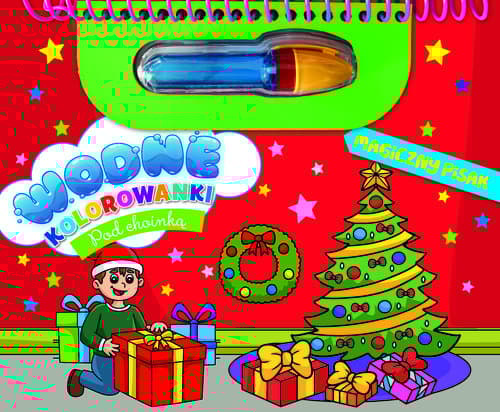 Wodne kolorowanki Pod choinką