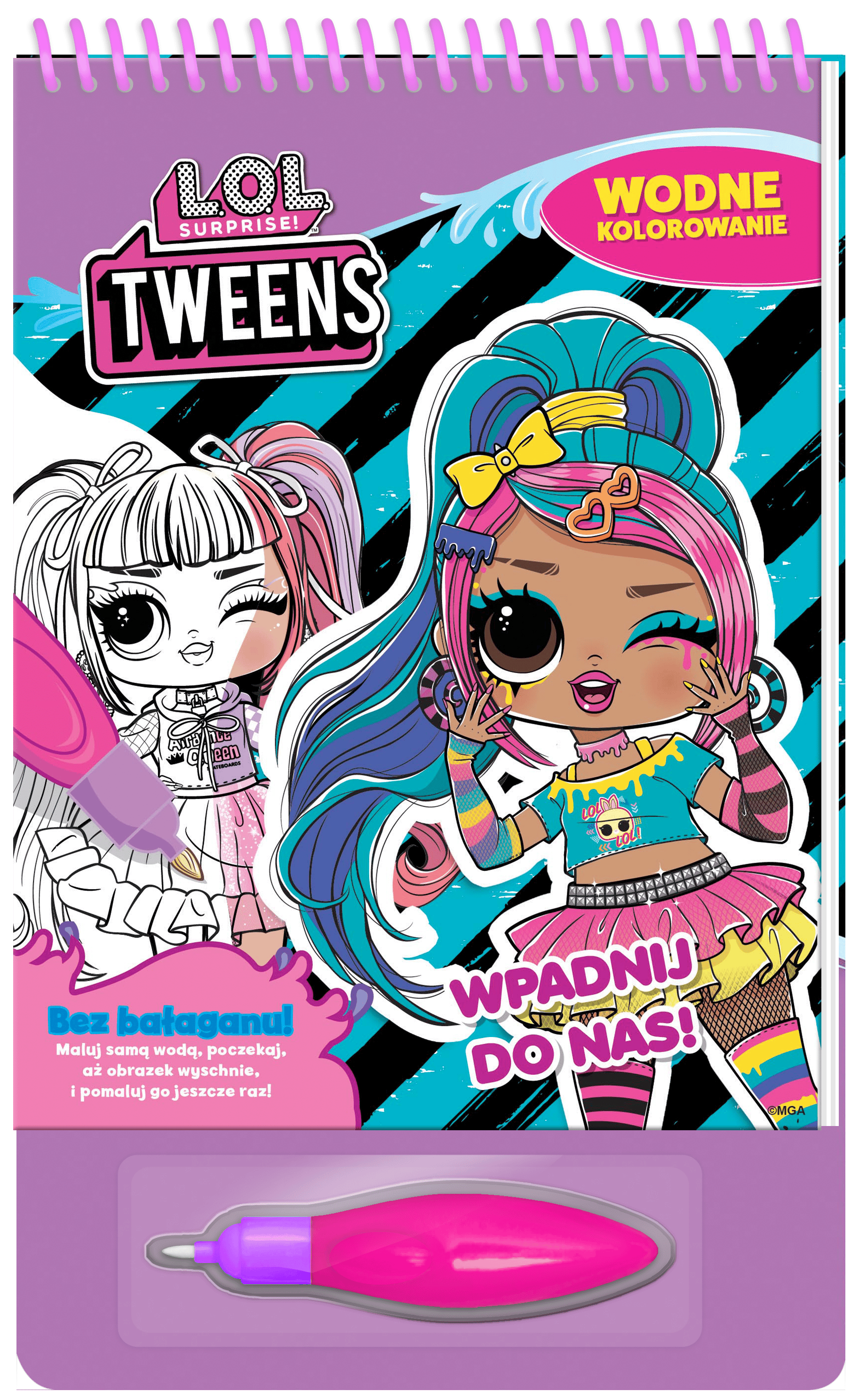 Wpadnij do nas! L.O.L Surprise! Wodne kolorowanie