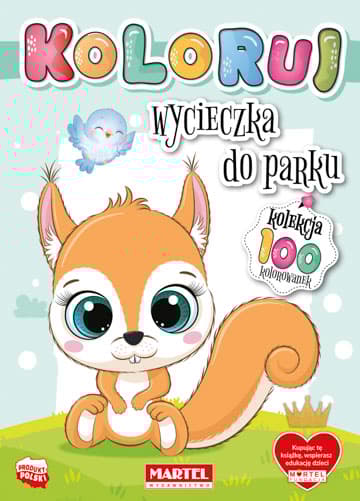 Wycieczka do parku. Koloruj