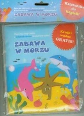 Zabawa w morzu. Kolorowanka