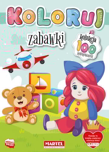 Zabawki. Koloruj