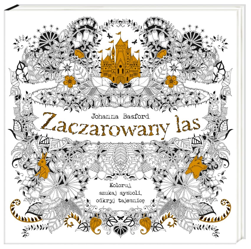 Zaczarowany las. Koloruj, szukaj symboli, odkryj tajemnicę.