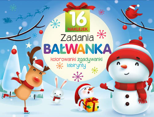 Zadania Bałwanka Kolorowanki, zgadywanki, labirynty