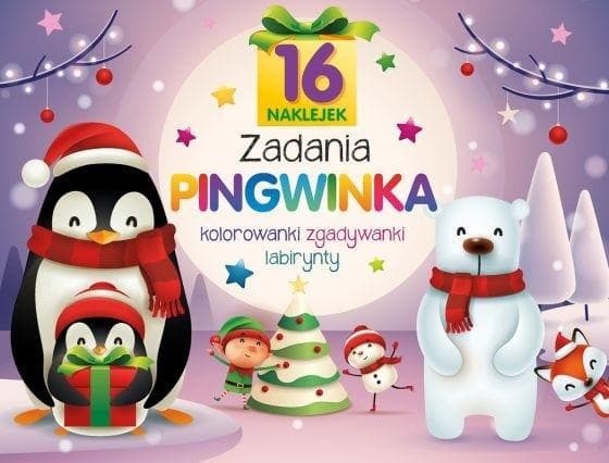 Zadania Pingwinka Kolorowanki, zgadywanki, labirynty