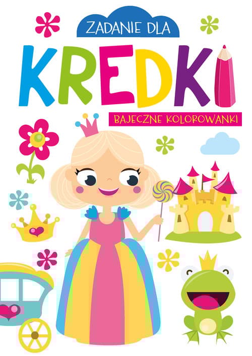 Zadanie dla kredki Bajeczne kolorowanki