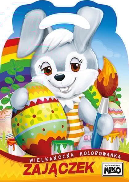 Zajączek. Wielkanocna kolorowanka