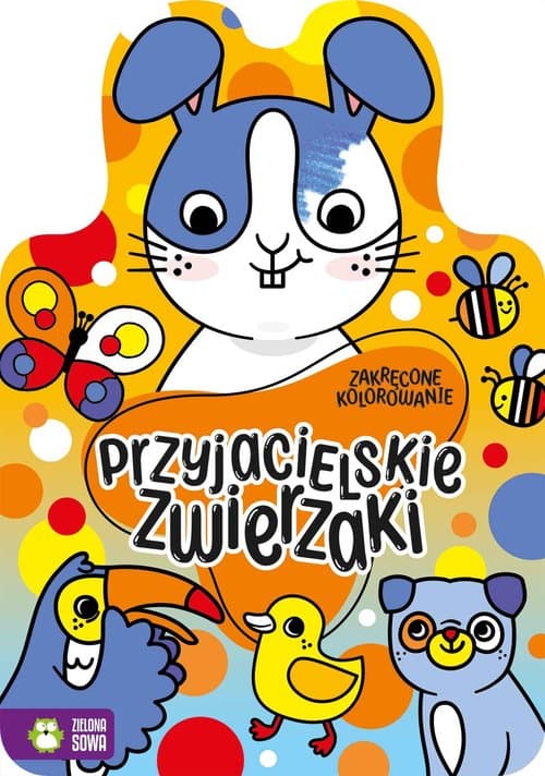 Zakręcone kolorowanie Przyjacielskie zwierzaki
