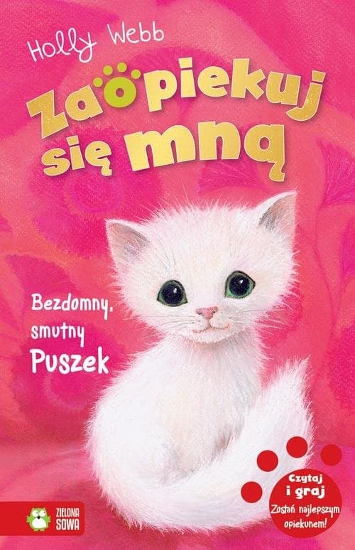 Zaopiekuj się mną Bezdomny smutny Puszek