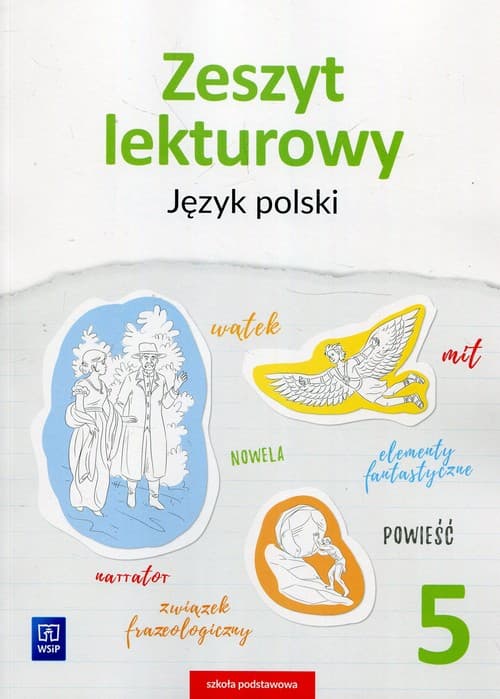 Zeszyt lekturowy Język polski 5 Szkoła podstawowa