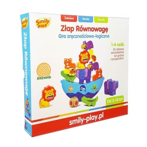 Złap równowagę Gra zręcznościowo-logiczna Smily play