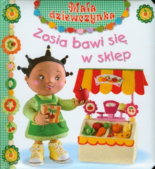 Zosia bawi się w sklep Mała dziewczynka