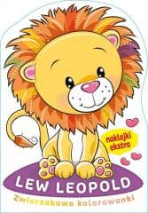 Zwierzakowe kolorowanki. Lew Leopold