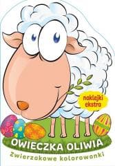 Zwierzakowe kolorowanki. Owieczka Oliwia