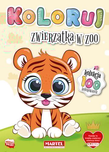 Zwierzątka w ZOO. Koloruj