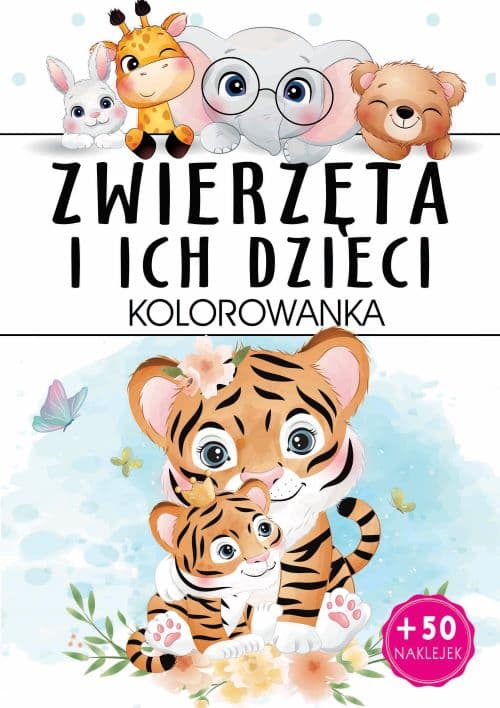 Zwierzęta i ich dzieci Kolorowanka