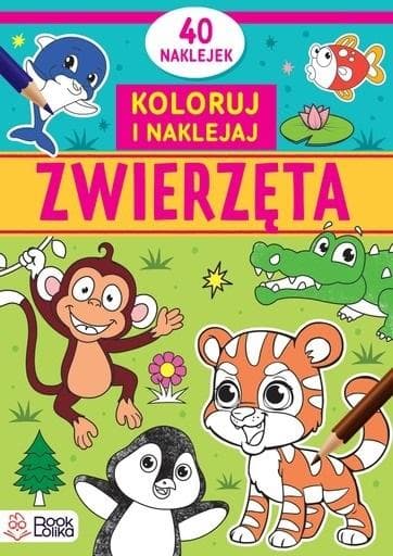 Zwierzęta. Koloruję i naklejam
