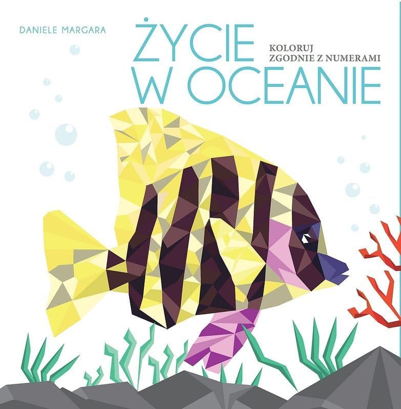 Życie w oceanie Koloruj zgodnie z numerami