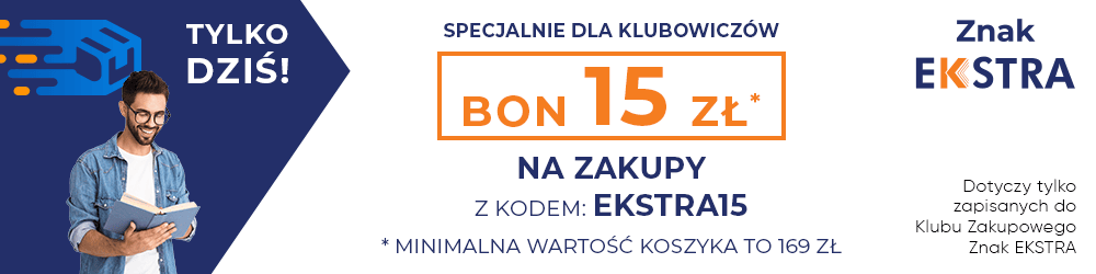 Tylko dziś! Bon 15 zł dla Klubowiczów Znak EKSTRA