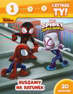 1 2 3 czytasz ty! Poziom 1 Ruszamy na ratunek Marvel Spidey i super-kumple - Elżbieta Lekan