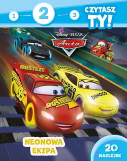 1 2 3 czytasz ty! Poziom 2 Neonowa ekipa Disney Auta - Elżbieta Lekan