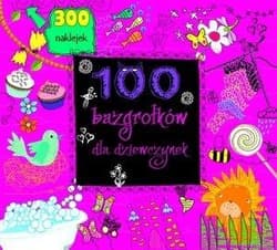 100 bazgrołków dla dziewczynek 300 naklejek