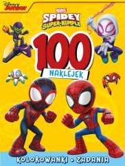 100 naklejek. Marvel Spidey i Super-kumple - Praca zbiorowa