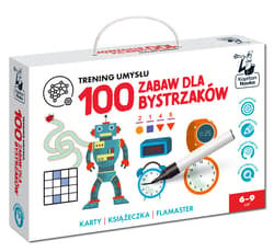 100 zabaw dla bystrzaków. Trening umysłu. Kapitan Nauka - Sobkowiak Monika