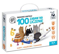 100 zabaw na liczenie. Trening umysłu. Kapitan Nauka - Anna Grabek
