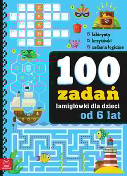 100 zadań - łamigłówki dla dzieci od 6 lat - Bogusław Michalec