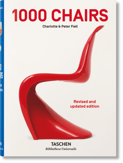 1000 Chairs. Revised and updated edition wer. angielska - Fiell Charlotte