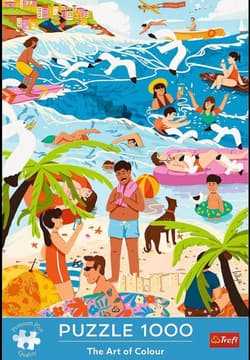 12065 "1000 - Trefl Premium Plus - The Art of Colour: W Wakacyjnym Ferworze" / Trefl FSC Mix 70%