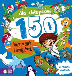 150 kolorowanek dla chłopców