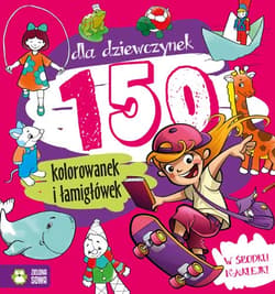 150 kolorowanek dla dziewczynek