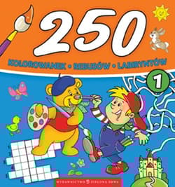 250 kolorowanek część 1