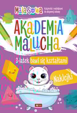 3 latek bawi się kształtami. Akademia malucha - null null, Opracowanie Zbiorowe