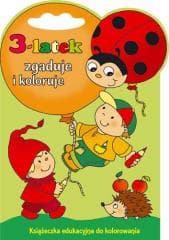 3-latek zgaduje i koloruje - Myjak Joanna