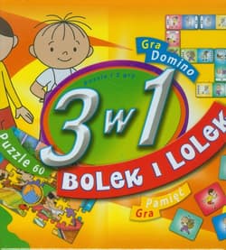 3 w 1 Bolek i Lolek Puzzle i 2 gry