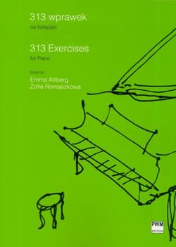 313 wprawek na fortepian PWM - Altberg Emma, Zofia Romaszkowa