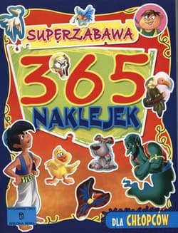 365 naklejek dla chłopców Superzabawa