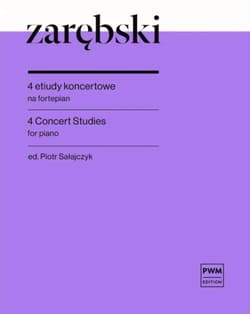4 etiudy koncertowe na fortepian - Juliusz Zarębski