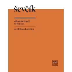 40 wariacji op. 3 na skrzypce - Otakar Sevcik