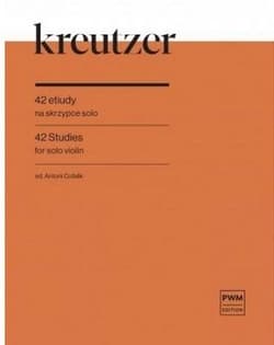 42 etiudy na skrzypce solo - Rodolphe Kreutzer
