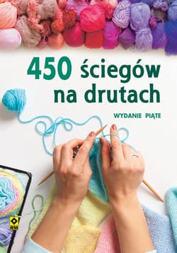 450 ściegów na drutach