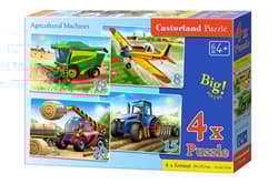 4x1 Puzzle 8-12-15-20 Agricultural Machines