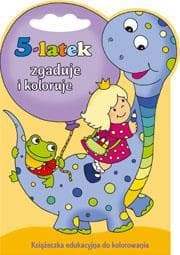 5-latek zgaduje i koloruje - Myjak Joanna