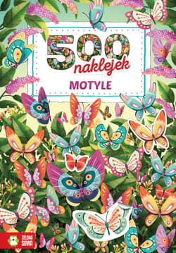 500 naklejek Motyle