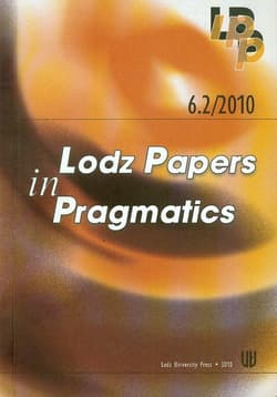 6.2/2010 Lodz Papers in Pragmatics