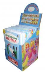 60 kolorowanek A4 - display - Praca zbiorowa