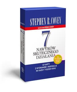 7 nawyków skutecznego działania 52 karty z wyzwaniem i inspiracją na każdy tydzień roku - Sean Covey, Stephen R.  Covey