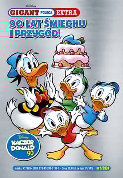 90 lat śmiechu i przygód. Tom 5/2024. Gigant Poleca Extra